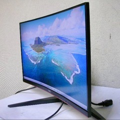 カーブドゲーミング　モニターの画像