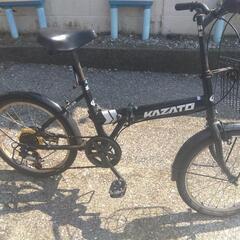 折りたたみ自転車4段切り替え付き