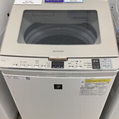 【6ヵ月保証】縦型洗濯乾燥機　SHARP　ES-PH8C-N　8...