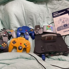 Nintendo64 本体とソフトのセット