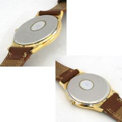 動作品 インデックス外れ Guy Laroche クオーツ式腕時計 154.11 3針 純正尾錠 25年5年電池交換 札幌市 清田区 平岡の画像