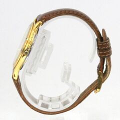 動作品 インデックス外れ Guy Laroche クオーツ式腕時計 154.11 3針 純正尾錠 25年5年電池交換 札幌市 清田区 平岡の画像