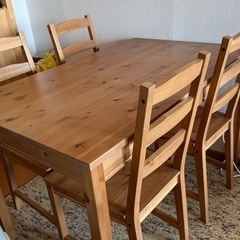 (予定者確定)IKEA ダイニングセット