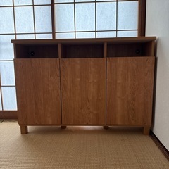 【美品】ローキャビネット(サイドボード)【日本製】