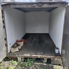 値下げ！物置 トラックコンテナ！の画像