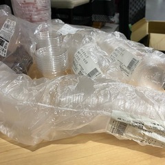 あんみつカップとタレカップの画像