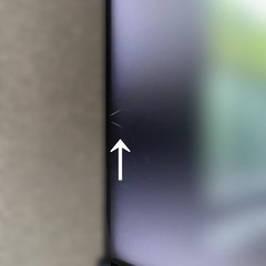 【ジャンク品】Hisense 55A6K 55インチテレビの画像