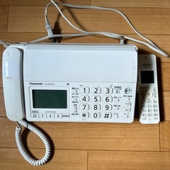 【ジャンク】FAX付き電話機