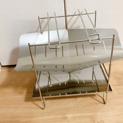 新品 アウトドア 焚き火台 グリル BBQグリル ソロ キャンプ 一人用の画像