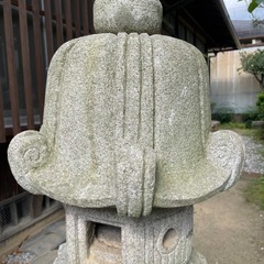 アンティーク 石燈篭 灯籠 灯篭 オブジェ　の画像