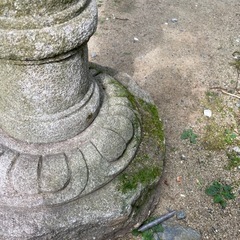 アンティーク 石燈篭 灯籠 灯篭 オブジェ　の画像