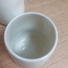 小ぶりな陶器製湯飲み5個セットの画像