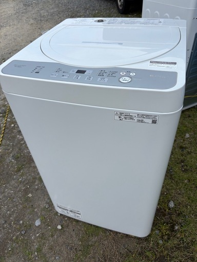 シャープ　洗濯機　6.0kg 2021年