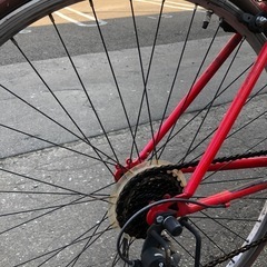 防犯登録解除済み 28インチ　21段切り替の画像