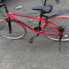 防犯登録解除済み 28インチ　21段切り替の画像