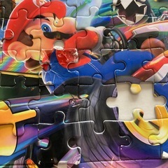 ケース付きマリオキラキラパズルの画像