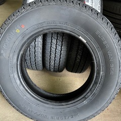 145/80R12(145R12)ヨコハマタイヤ 新品4本工賃込みの画像
