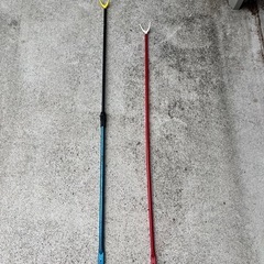 釣具　竿立ての画像