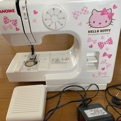 ハローキティミシンの画像