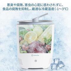 冷凍ゴミ箱 ✨生ゴミの臭いを凍結✨ 菌の繁殖を抑制 密閉 防臭 小型 3Lの画像