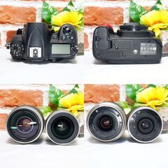 【全国送料無料】 Nikon D7000✨高画質 高速連写 ダブルレンズセット ズームセット✨ 届いたらすぐに使えます✨ ニコンの画像