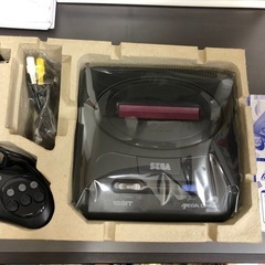 メガドライブ2本体+ソフト8本エイリアンソルジャーガンスターヒーローガントレット等+達人コントローラーの画像