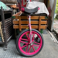 【5253】一輪車　ブリヂストン　18インチ　タイヤ新品　3,3...
