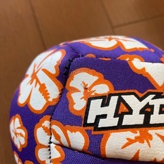 HYDRO BALL ハイビスカス柄 水遊びボール　15㎝の画像