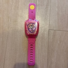パウパトロール スカイ 腕時計 多機能 ピンク ラーニングウォッチ