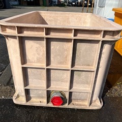 サンコー プラスチック 水槽　サンボックス　#200 200L 水漏れ無し　現状　W875 D640 H515 中古品　③の画像