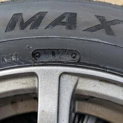 155/65R14　新品タイヤ　セリアル5024 　ホイールマナレイ　軽自動車全般　組み込み済み　バランス取り、バルブ交換もしてます！の画像