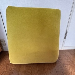 無印良品　ソファチェアクッション✖️2　グリーン