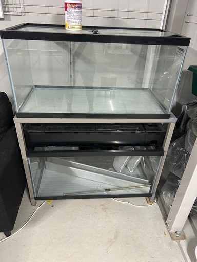 900水槽　2台　水槽台付き