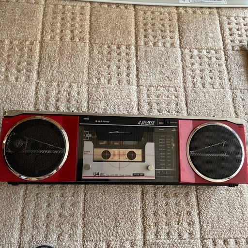 SANYO ラジカセU4 SL 昭和レトロ (ken) 大谷地のオーディオ《ラジカセ