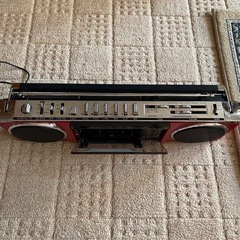 SANYO ラジカセ　U4 SL 昭和レトロの画像