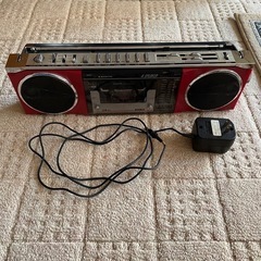 SANYO ラジカセ　U4 SL 昭和レトロ