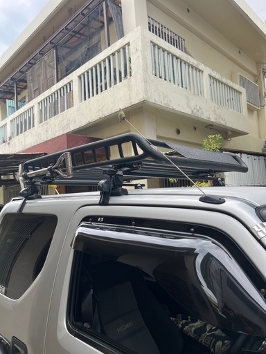 ジムニーJB23ルーフラック　リアラダーセット