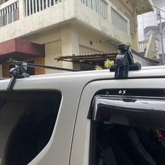 ジムニーJB23ルーフラック　リアラダーセットの画像