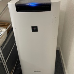 空気清浄機SHARP プラズマクラスター搭載（ホワイト）の画像