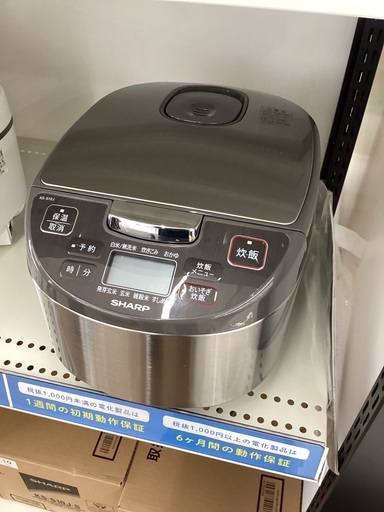 【トレファクマーケット久喜店】SHARP　マイコン炊飯ジャー　(未使用品)