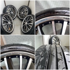 Wedsマーベリック 17×6J +45 4H100 タイヤ付　17インチの画像