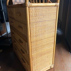 キャビネット　タンス　レトロ家具　の画像