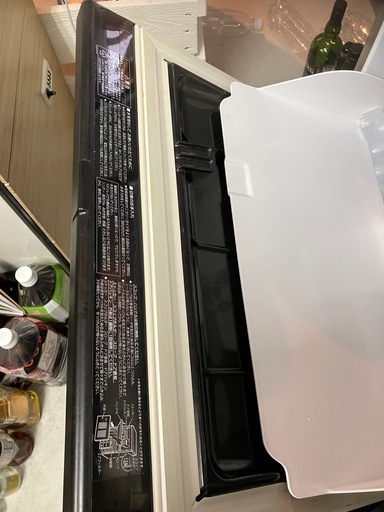 製氷機は「ホシザキキューブアイスメーカー」型番「IM-35M-1」