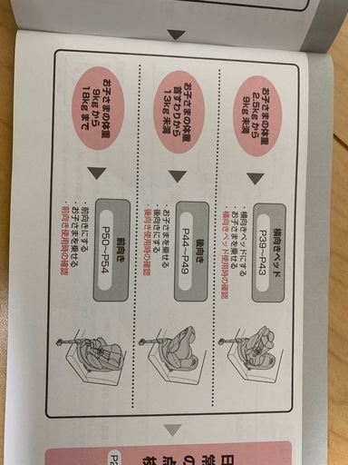 [お取引済]aprica チャイルドシート　ディアターンプラス　ISOFIX