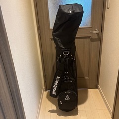 ゴルフバック、クラブセットの画像