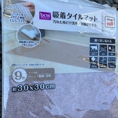 商談中となりました！吸着タイルマットの画像