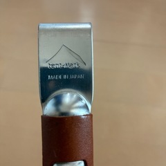 【再出品】【新品未使用】テンマクデザイン　革巻きキングトング（tent-Mark DESIGNS）の画像