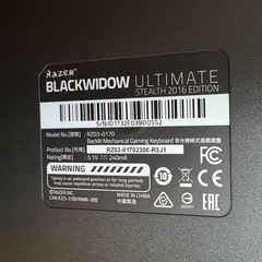 RAZER キーボード マウス マウスパッドの画像