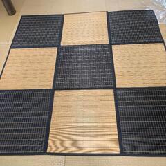 【夏向き】イ草のセンターラグ