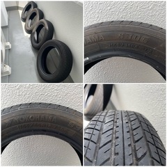 ヨコハマS306 155/65R14 4本セット（溝差あり）の画像